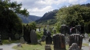 Gräber im Glendalough National Park