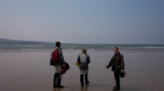 am Strand von Lahinch