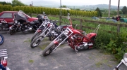Custombikes auf der Pilgrim BikerParty
