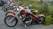 Custombikes auf der Pilgrim BikerParty