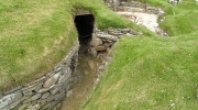 Orkneys - Scara Brae - entrance