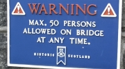 Bridge of Oich  - highest load