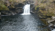 Falls of Falloch - southwest of  Crianlarich